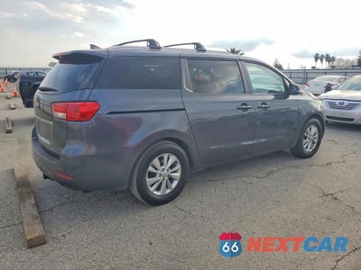 Trzecie zdjęcie samochodu z tyłu: 2016 KIA SEDONA LX VIN:KNDMB5C14G6178630 - miniatura