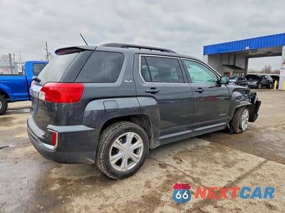 Trzecie zdjęcie samochodu z tyłu: 2017 GMC TERRAIN SLE VIN:2GKALNEK6H6343616 - miniatura