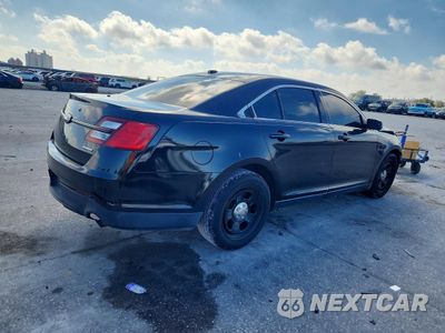 Trzecie zdjęcie samochodu z tyłu: 2013 FORD TAURUS POLICE INTERCEPTOR VIN:1FAHP2L82DG212641 - miniatura