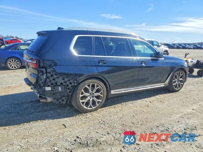 Trzecie zdjęcie samochodu z tyłu: 2020 BMW X7 XDRIVE40I VIN:5UXCW2C04L9B42310 - miniatura