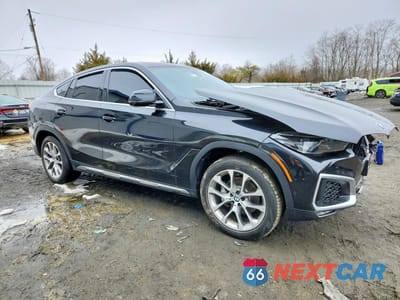Czwarte zdjęcie samochodu z boku: 2020 BMW X6 XDRIVE40I VIN:5UXCY6C0XL9C72500 - miniatura