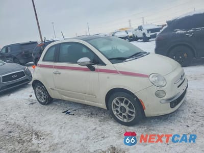 Czwarte zdjęcie samochodu z boku: 2012 FIAT 500 LOUNGE VIN:3C3CFFCRXCT195092 - miniatura