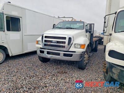 2015 FORD F650 SUPER DUTY FLATBED TRUCK 3FRNF6HD7FV797459 - główne zdjęcie licytacji z USA - miniatura