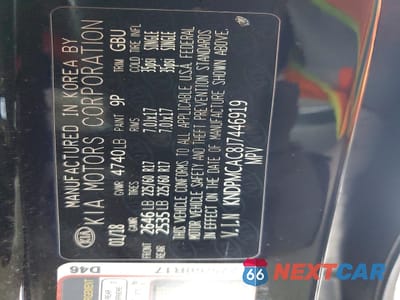 Zdjęcie 12 z 12 samochodu: 2018 KIA SPORTAGE LX VIN:KNDPMCAC8J7446919 - miniatura