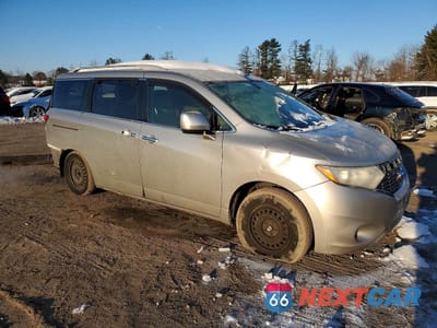 Czwarte zdjęcie samochodu z boku: 2012 NISSAN QUEST VIN:JN8AE2KP1C9032925 - miniatura