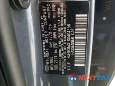Zdjęcie 13 z 13 samochodu: 2025 HYUNDAI VENUE SEL VIN:KMHRC8A31SU404356 - miniatura