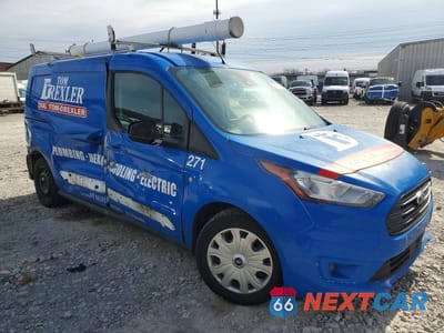 Czwarte zdjęcie samochodu z boku: 2021 FORD TRANSIT CONNECT XLT VIN:NM0LS7F23M1497390 - miniatura