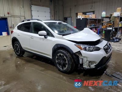 Czwarte zdjęcie samochodu z boku: 2021 SUBARU CROSSTREK PREMIUM VIN:JF2GTAEC1MH232601 - miniatura