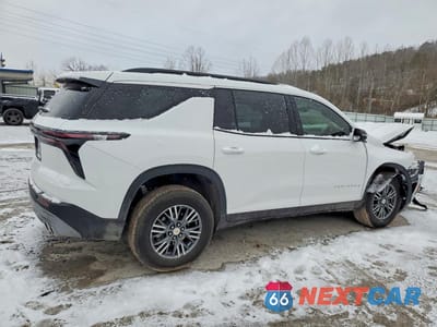 Trzecie zdjęcie samochodu z tyłu: 2025 CHEVROLET TRAVERSE LT VIN:1GNERGRS7SJ235122 - miniatura