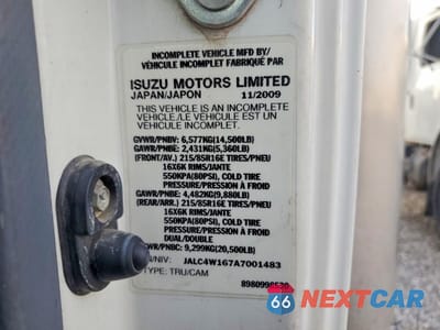 Zdjęcie 13 z 13 samochodu: 2010 ISUZU NPR BOX TRUCK VIN:JALC4W167A7001483 - miniatura