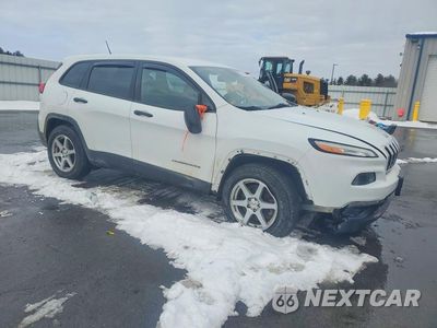 Czwarte zdjęcie samochodu z boku: 2016 JEEP CHEROKEE SPORT VIN:1C4PJMAB9GW343321 - miniatura
