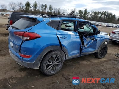 Trzecie zdjęcie samochodu z tyłu: 2017 HYUNDAI TUCSON LIMITED VIN:KM8J3CA26HU459465 - miniatura