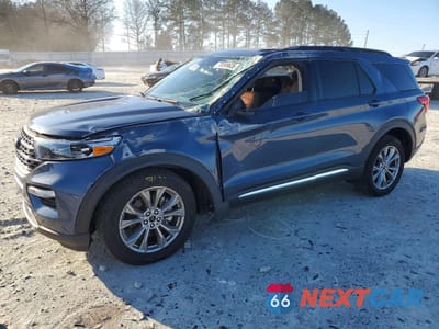 2021 FORD EXPLORER XLT 1FMSK8DH7MGC44786 - główne zdjęcie licytacji z USA - miniatura