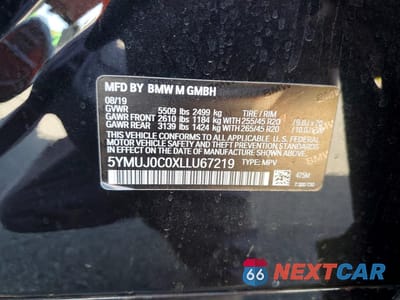 Zdjęcie 13 z 13 samochodu: 2020 BMW X4 M COMPETITION VIN:5YMUJ0C0XLLU67219 - miniatura