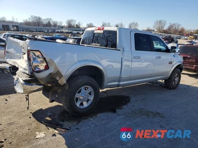 Trzecie zdjęcie samochodu z tyłu: 2012 DODGE RAM 2500 LARAMIE VIN:3C6UD5NLXCG337059 - miniatura