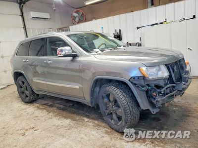 Czwarte zdjęcie samochodu z boku: 2012 JEEP GRAND CHEROKEE OVERLAND VIN:1C4RJFCG2CC174235 - miniatura