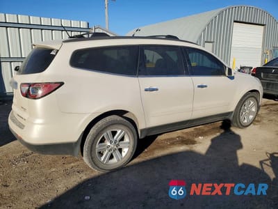 Trzecie zdjęcie samochodu z tyłu: 2014 CHEVROLET TRAVERSE LT VIN:1GNKRGKD7EJ329732 - miniatura