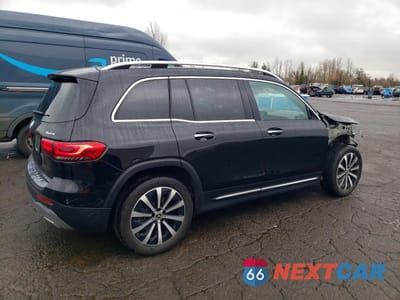 Trzecie zdjęcie samochodu z tyłu: 2022 MERCEDES-BENZ GLB 250 4MATIC VIN:W1N4M4HB8NW245760 - miniatura