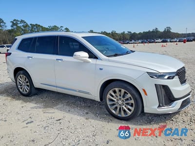 Czwarte zdjęcie samochodu z boku: 2022 CADILLAC XT6 PREMIUM LUXURY VIN:1GYKPDRS8NZ106919 - miniatura