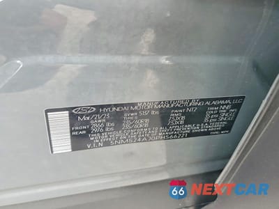 Zdjęcie 14 z 14 samochodu: 2023 HYUNDAI SANTA FE SEL VIN:5NMS24AJ0PH566221 - miniatura