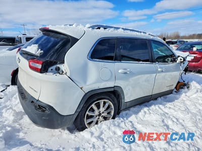 Trzecie zdjęcie samochodu z tyłu: 2016 JEEP CHEROKEE LIMITED VIN:1C4PJMDSXGW253350 - miniatura