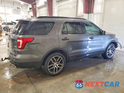 Trzecie zdjęcie samochodu z tyłu: 2017 FORD EXPLORER SPORT VIN:1FM5K8GT2HGA00417 - miniatura