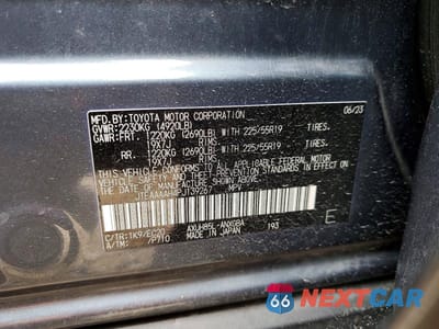 Zdjęcie 12 z 12 samochodu: 2023 TOYOTA VENZA LE VIN:JTEAAAAH4PJ139267 - miniatura