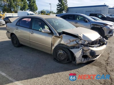Czwarte zdjęcie samochodu z boku: 2008 TOYOTA COROLLA LE VIN:1NXBR32EX8Z964310 - miniatura