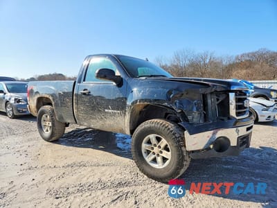 Czwarte zdjęcie samochodu z boku: 2010 GMC SIERRA K1500 SLE VIN:1GTPKVE0XAZ222721 - miniatura
