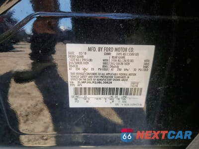 Zdjęcie 13 z 14 samochodu: 2018 LINCOLN MKX RESERVE VIN:2LMPJ6LR2JBL30828 - miniatura