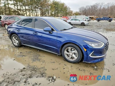 Czwarte zdjęcie samochodu z boku: 2021 HYUNDAI SONATA SE VIN:5NPEG4JA0MH065990 - miniatura