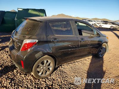 Trzecie zdjęcie samochodu z tyłu: 2012 TOYOTA YARIS VIN:JTDKTUD31CD533922 - miniatura