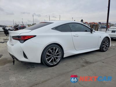 Trzecie zdjęcie samochodu z tyłu: 2019 LEXUS RC 300 VIN:JTHHA5BC5K5009575 - miniatura