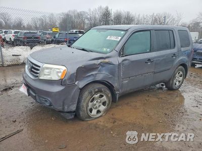 2014 HONDA PILOT LX 5FNYF4H27EB018129 - główne zdjęcie licytacji z USA - miniatura