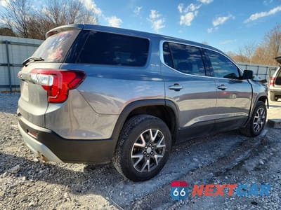 Trzecie zdjęcie samochodu z tyłu: 2021 GMC ACADIA SLE VIN:1GKKNKLA0MZ132336 - miniatura