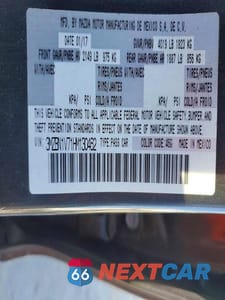 Zdjęcie 12 z 12 samochodu: 2017 MAZDA 3 TOURING VIN:3MZBN1V71HM130462 - miniatura
