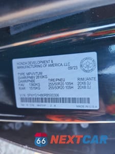 Zdjęcie 13 z 13 samochodu: 2024 HONDA PILOT ELITE VIN:5FNYG1H86RB500306 - miniatura