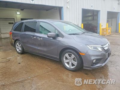 Czwarte zdjęcie samochodu z boku: 2019 HONDA ODYSSEY EXL VIN:5FNRL6H7XKB105460 - miniatura