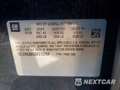 Zdjęcie 13 z 14 samochodu: 2016 CHEVROLET MALIBU PREMIER VIN:1G1ZH5SX6GF213784 - miniatura