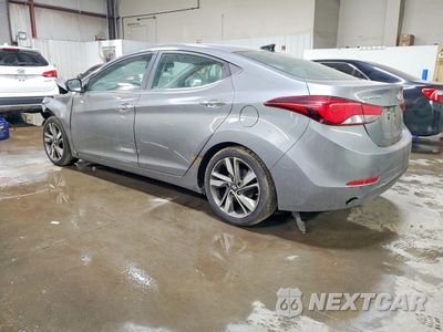 Drugie zdjęcie samochodu z przodu: 2014 HYUNDAI ELANTRA LIMITED VIN:5NPDH4AE6EH525246 - miniatura