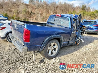 Trzecie zdjęcie samochodu z tyłu: 2007 DODGE RAM 1500 ST VIN:1D7HU18247J638717 - miniatura
