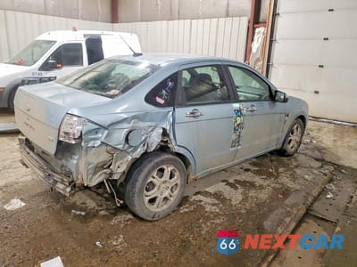 Trzecie zdjęcie samochodu z tyłu: 2009 FORD FOCUS SEL VIN:1FAHP37N49W219447 - miniatura
