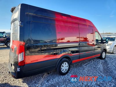 Trzecie zdjęcie samochodu z tyłu: 2023 FORD TRANSIT 350 UTILITY / SERVICE VAN VIN:1FTBW3XG9PKA05062 - miniatura