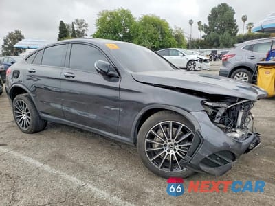 Czwarte zdjęcie samochodu z boku: 2023 MERCEDES-BENZ GLC COUPE 300 4MATIC VIN:W1N0J8EB2PG152569 - miniatura