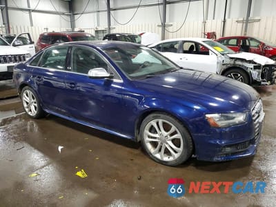 Czwarte zdjęcie samochodu z boku: 2013 AUDI S4 PREMIUM PLUS VIN:WAUDGAFL9DA127265 - miniatura