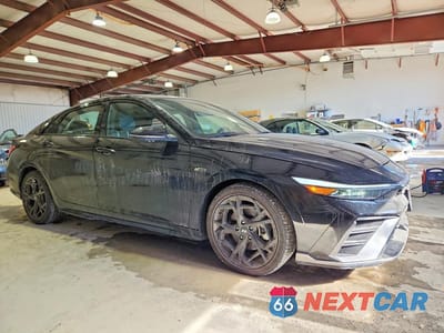 Czwarte zdjęcie samochodu z boku: 2025 HYUNDAI ELANTRA N LINE VIN:KMHLR4DF4SU012412 - miniatura