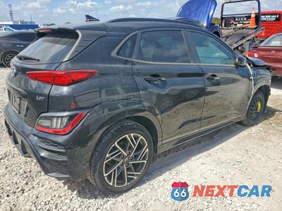 Trzecie zdjęcie samochodu z tyłu: 2022 HYUNDAI KONA N LINE VIN:KM8K33A34NU868461 - miniatura