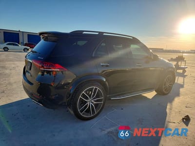 Trzecie zdjęcie samochodu z tyłu: 2021 MERCEDES-BENZ GLE 450 4MATIC VIN:4JGFB5KE9MA410138 - miniatura