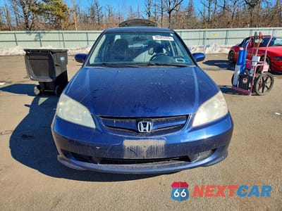 Piąte zdjęcie samochodu w środku: 2005 HONDA CIVIC EX VIN:2HGES26795H535249 - miniatura