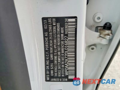 Zdjęcie 12 z 12 samochodu: 2013 PORSCHE PANAMERA 2 VIN:WP0AA2A72DL016827 - miniatura